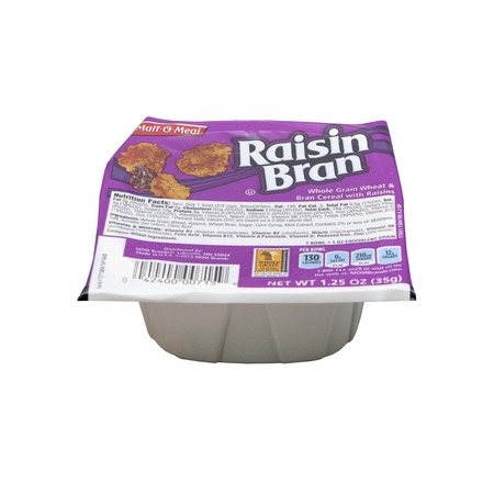 Malt O Meal Malt O Meal Raisin Bran Cereal 1.25 oz., PK96 00715
